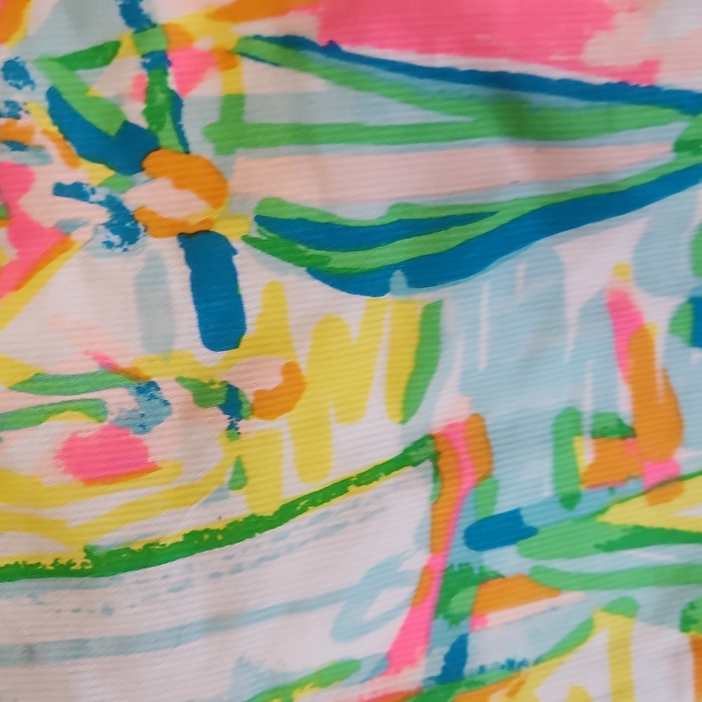 Lilly Pulitzer Courtney Shift Dress In Sea Salt & Sun - Picture 2 of 5